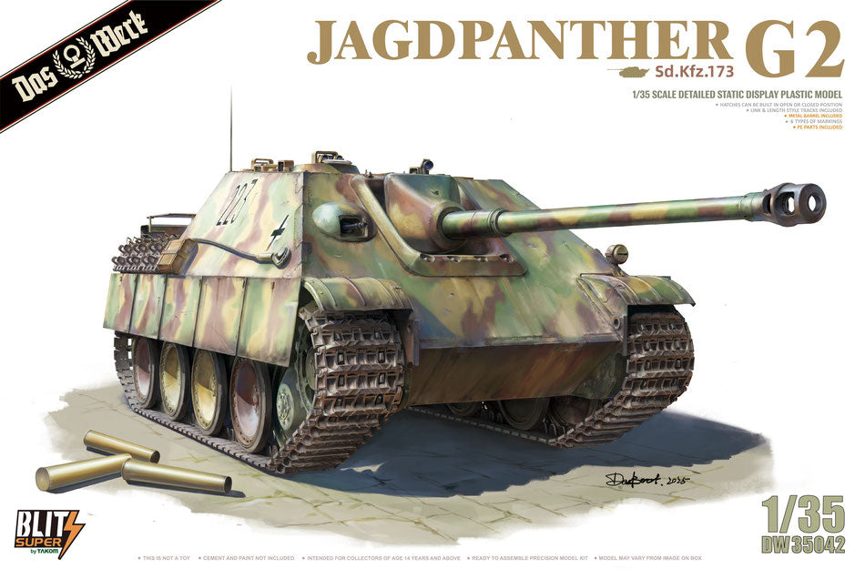 ***PRE-ORDER NOT IN STOCK Das Werk Super Blitz 35042 JAGDPANTHER G2 PREORDER***