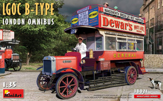 MiniArt 38021 1/35 LGOC B-Type  London Omnibus