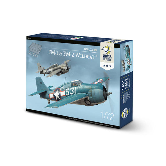 Arma Hobby 70050 1/72 FM-1 & FM-2 Wildcat Deluxe Set