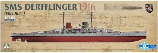 TAKOM 7034 1/700 SMS DERFFLINGER 1916