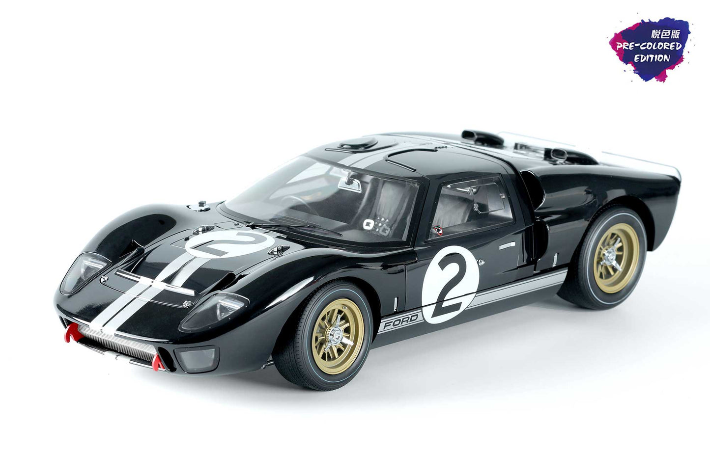 Meng RS003 1/12 FORD GT40 Mk.II ?66 Champion (Pre-colored Edition)