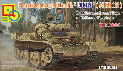 Classy Hobby 16003 1/16 Panzerkampfwagen II Ausf. L Luchs (Sd.Kfz.123)