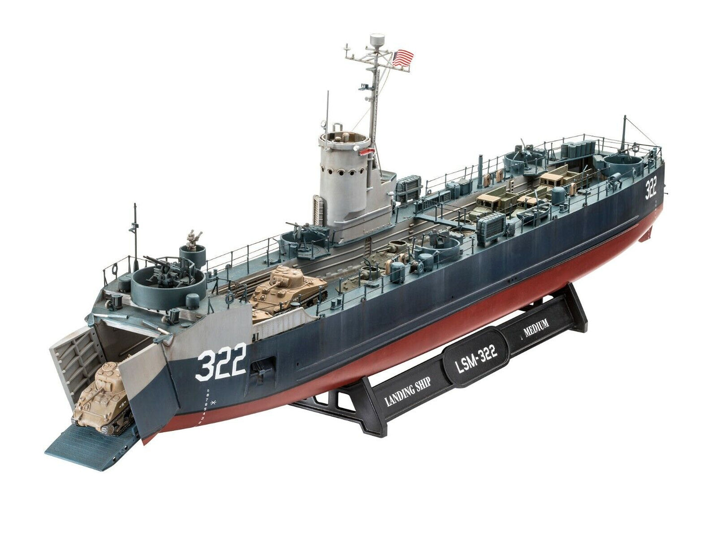 Revell 5169 1/144 US Navy Landing Ship Medium (Bofors 40mm)