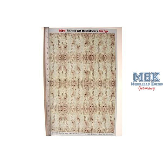 Uschi Van Der Rosten UV1007 Woodgrain Decal Coarse 1/48 - 1/32